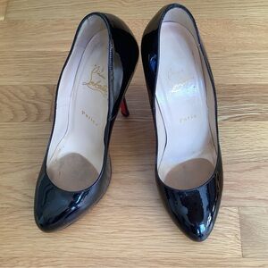 Genuine Christian Louboutin Patent Leather Pumps